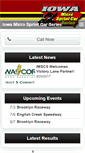 Mobile Screenshot of iowamicrosprints.com